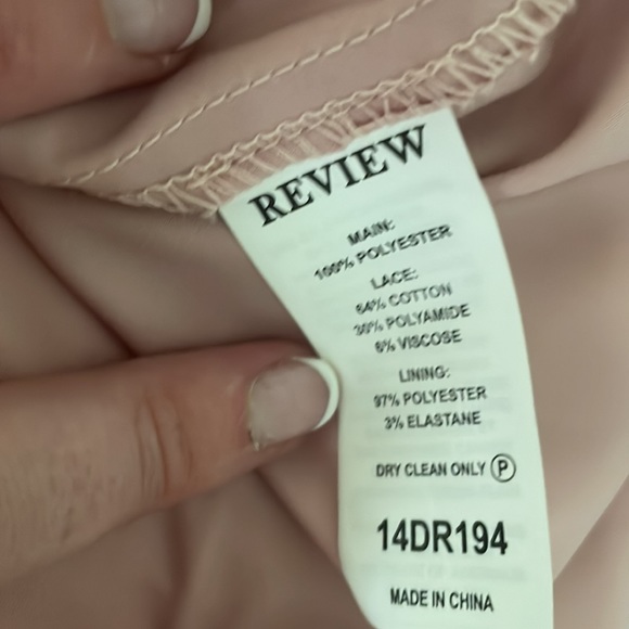 Review dress. As new. Size 10 - Picture 5 of 5